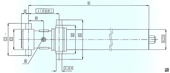 195 series hydraulic cylinder